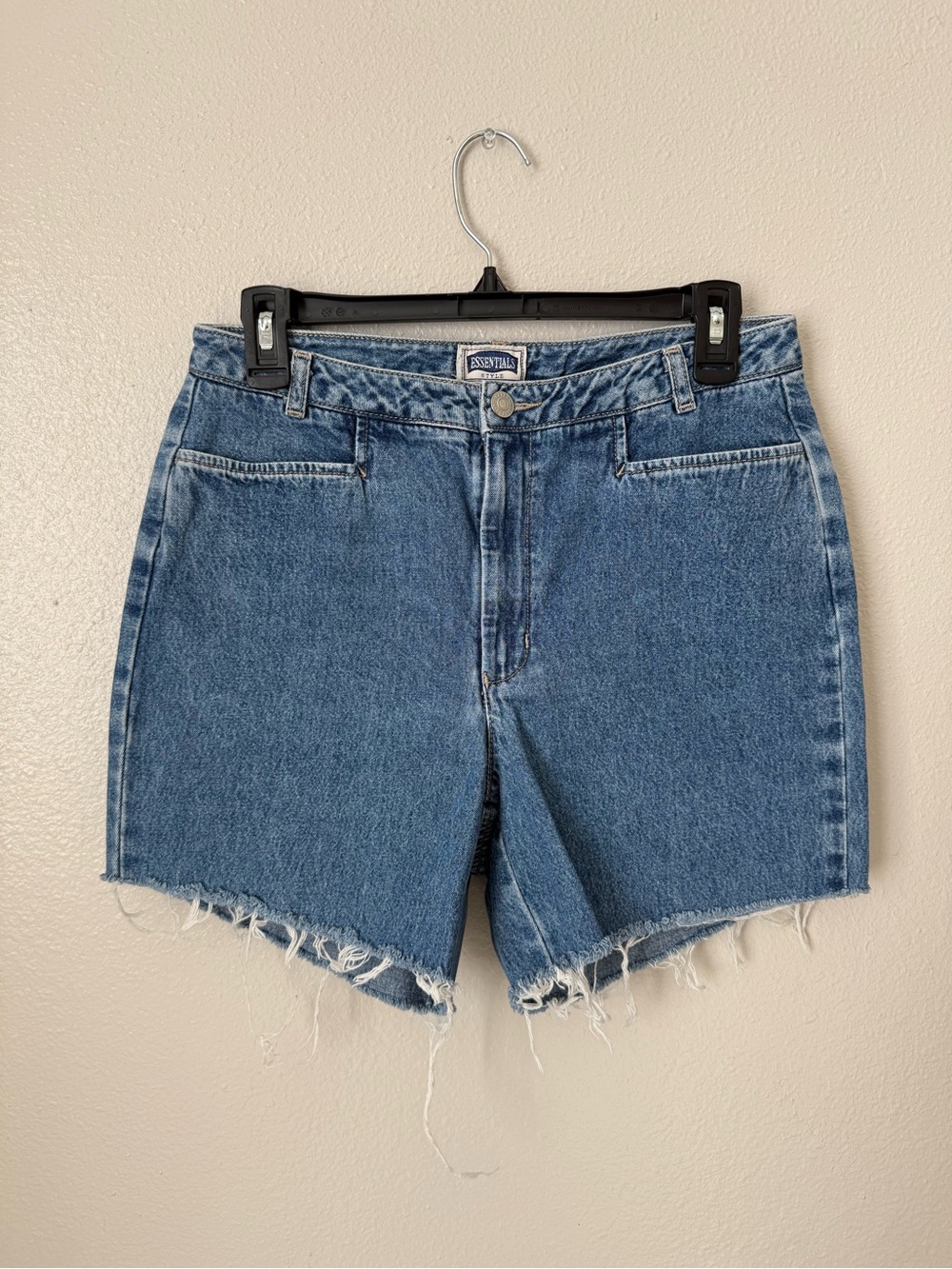 Distressed Vintage Denim Shorts